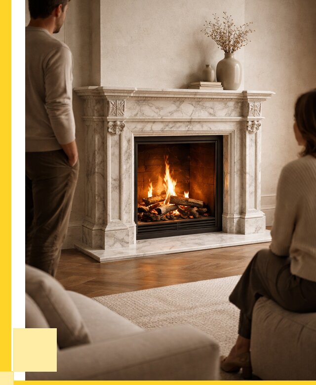 Мраморные камины под ключ в Ломоносове от 256125 р. | ЭриданЛмн