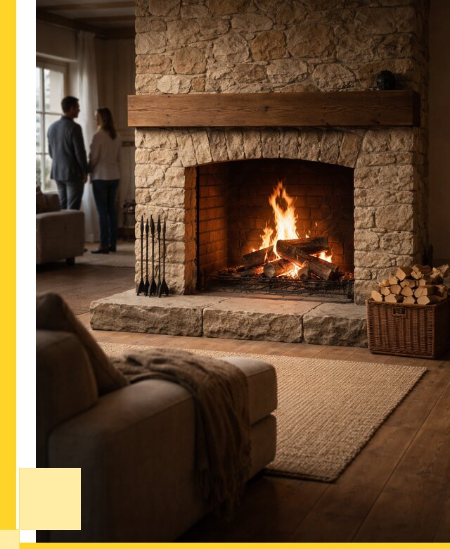 Открытые камины под ключ в Ломоносове от 153675 р. ЭриданЛмн