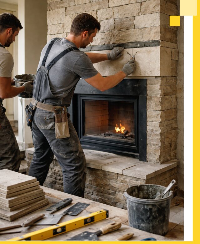 Проектирование и установка открытых каминов в Ломоносове