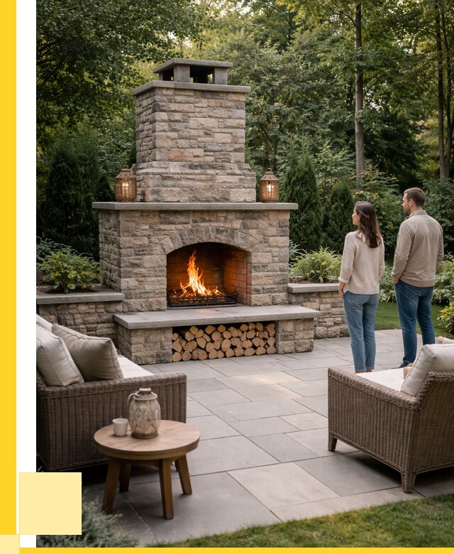 Уличные камины из кирпича в Ломоносове от 153675 р. | ЭриданЛмн