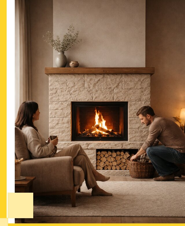 Камины для дома в Ломоносове под ключ от 153675 р. | ЭриданЛмн