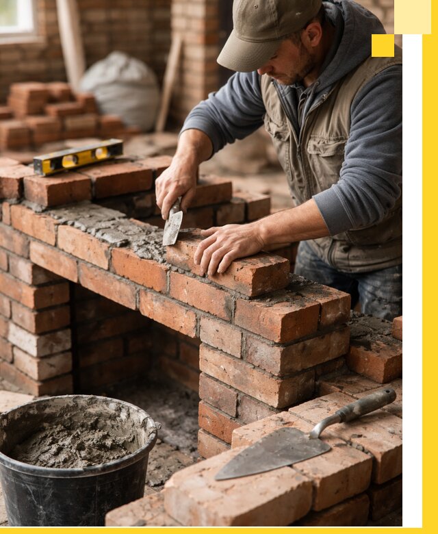 Кладка каминов под ключ в Ломоносове профессиональная отделка и монтаж