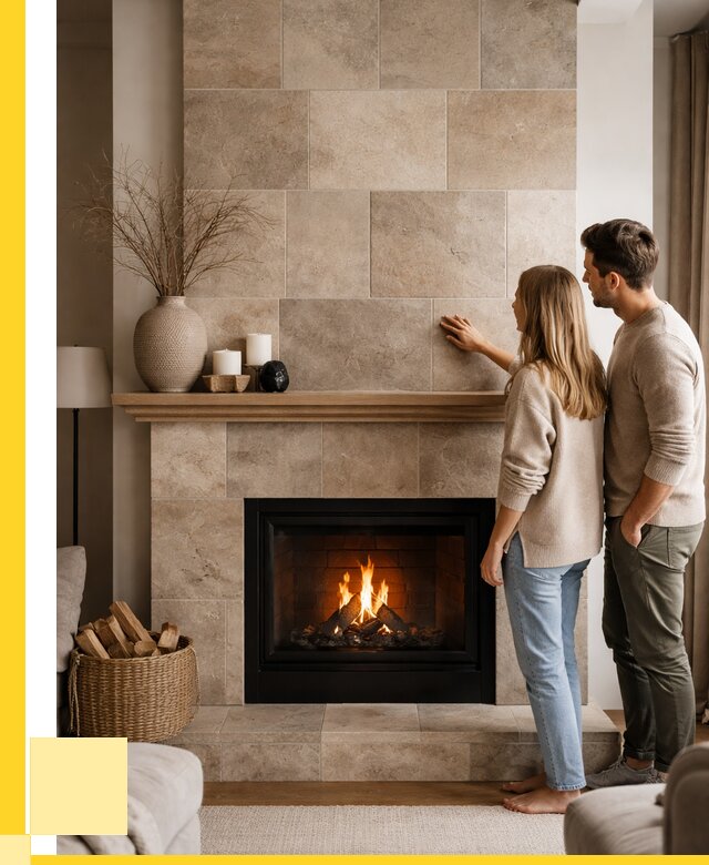 Облицовка каминов керамогранитом в Ломоносове от 4610 р. | ЭриданЛмн