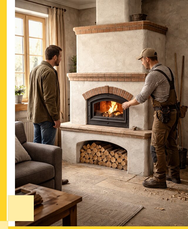 Печи камины в Ломоносове: кирпичные, изразцовые от 61470 р. | ЭриданЛмн