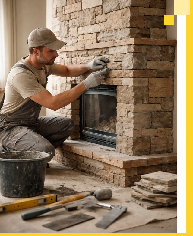 Проектирование и установка печей-каминов под ключ в Ломоносове