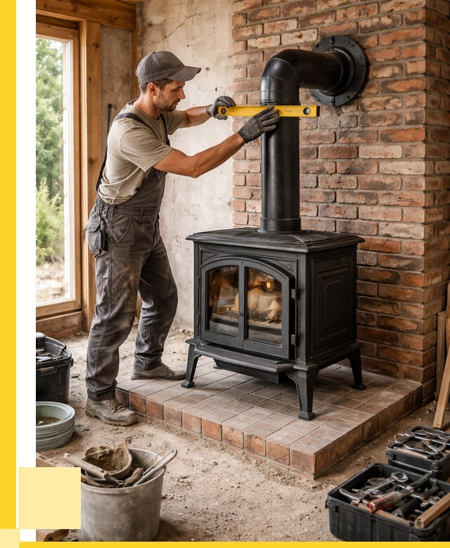 Монтаж печей установка банной печи в Ломоносове от 15368 р. | ЭриданЛмн