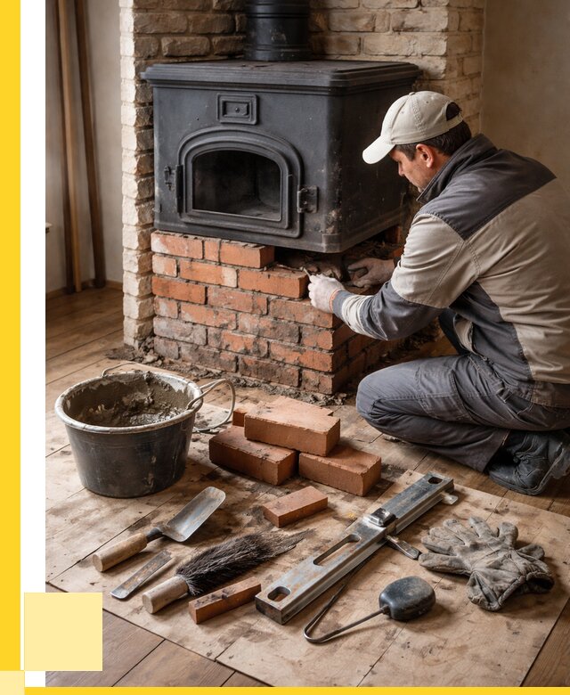 Ремонт печей в Ломоносове от 12294 р., услуги печника ЭриданЛмн