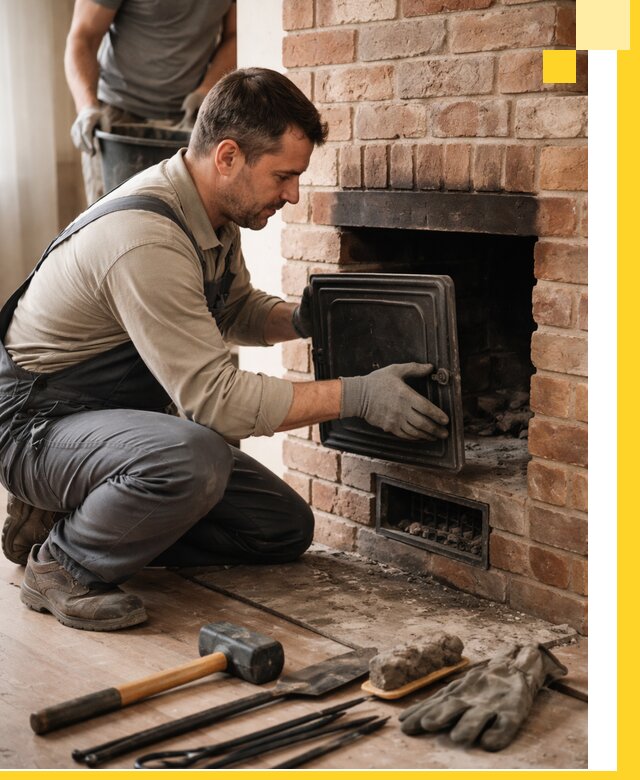 Ремонт печей в Ломоносове с гарантией качества и безопасности