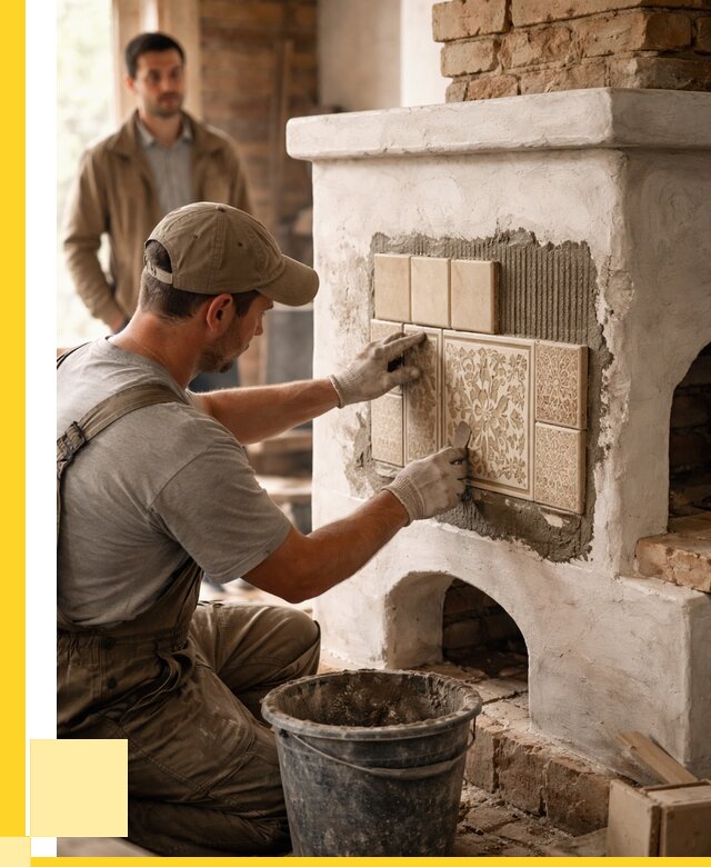 Отделка печей и банных печей в Ломоносове от 35858 р. | ЭриданЛмн