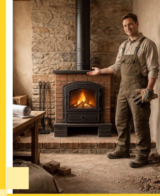 Печи отопительные из кирпича в Ломоносове от 81960 р., ЭриданЛмн