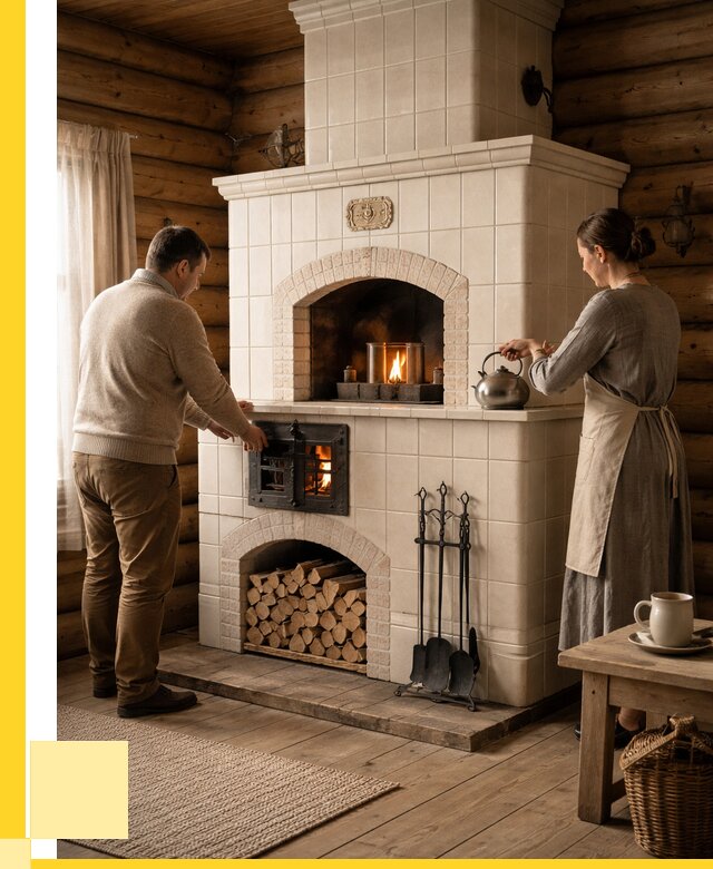 Русские печи в Ломоносове: установка от 153675 р. ЭриданЛмн