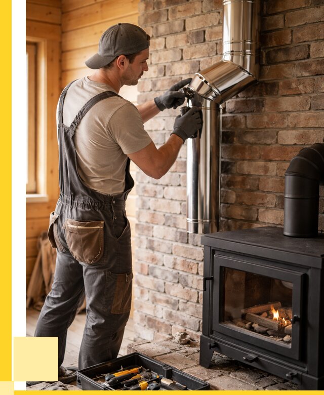 Монтаж дымоходов для печей в Ломоносове от 7684 р. | ЭриданЛмн