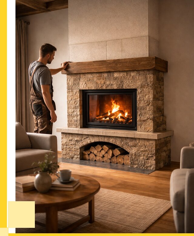 Печи камины для дома под ключ в Ломоносове от 56348 р. | ЭриданЛмн