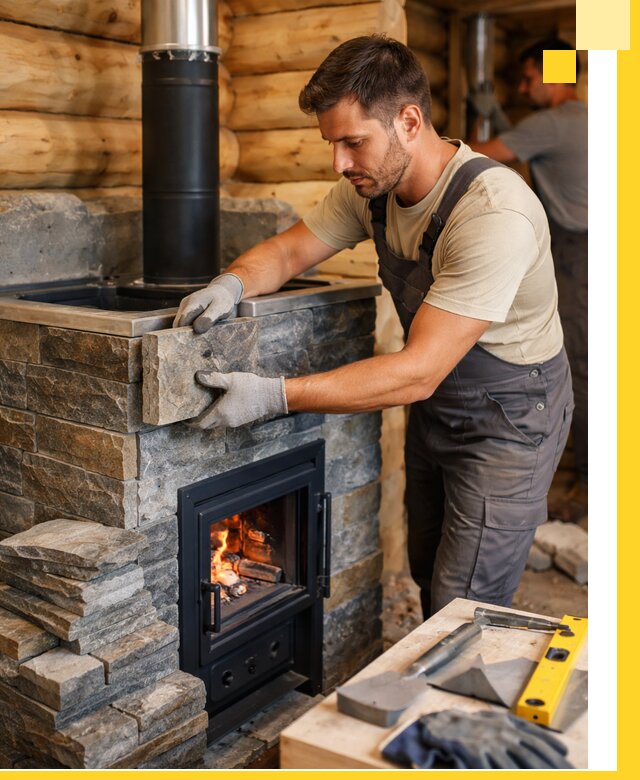 Печи для бани под ключ в Ломоносове: изготовление и монтаж