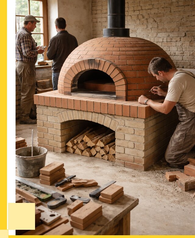 Помпейская печь дровяная для пиццы в Ломоносове | ЭриданЛмн от 204900 р.