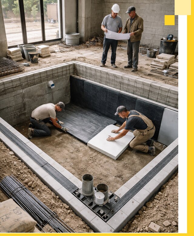 Проекты частных и общественных бассейнов под ключ в Ломоносове