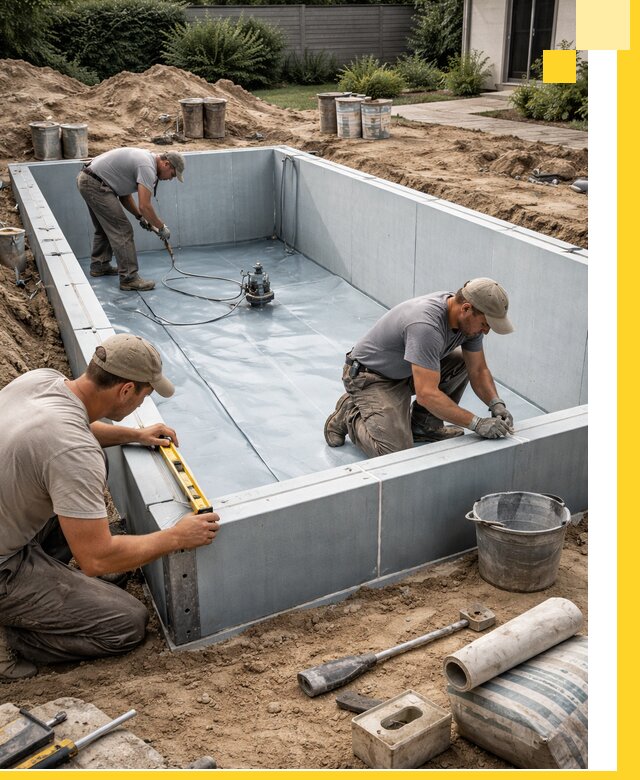 Профессиональный монтаж бассейнов под ключ в Ломоносове с гарантией