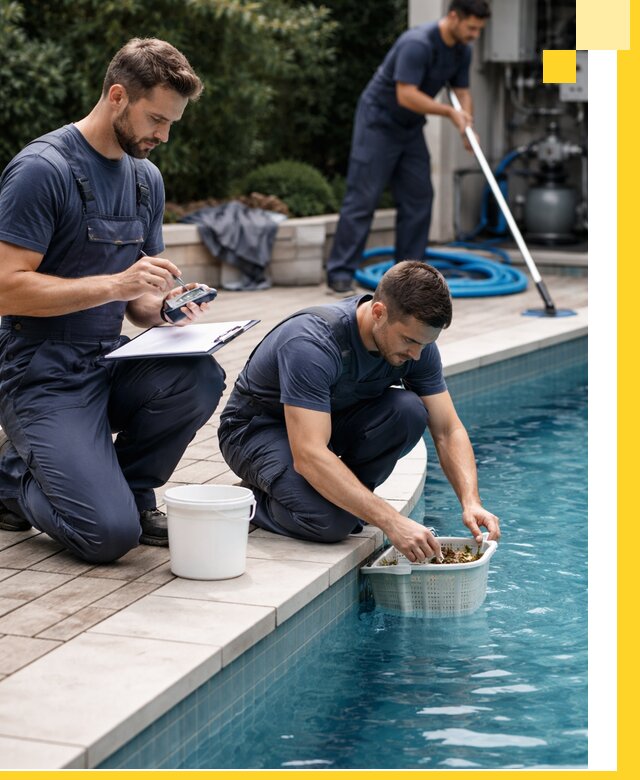 Профессиональное обслуживание бассейнов в Ломоносове под ключ