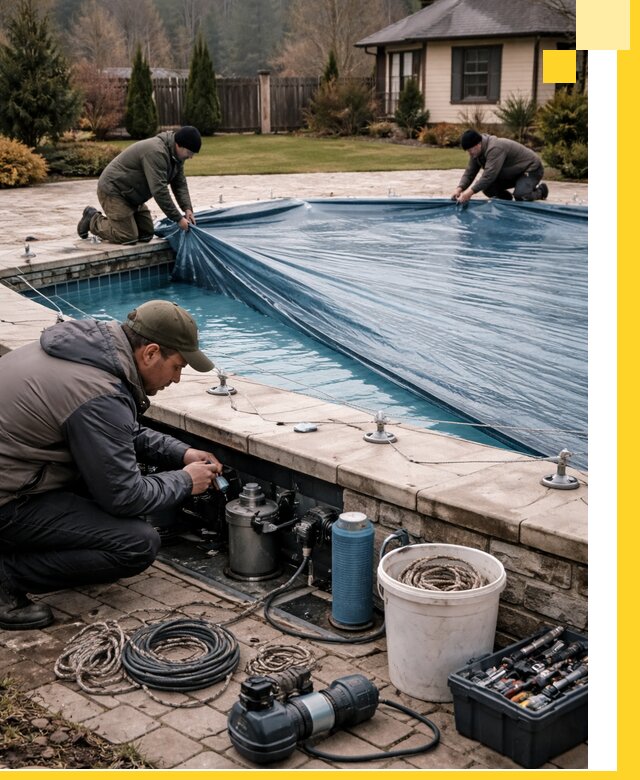 Консервация бассейнов в Ломоносове: подготовка к длительному хранению