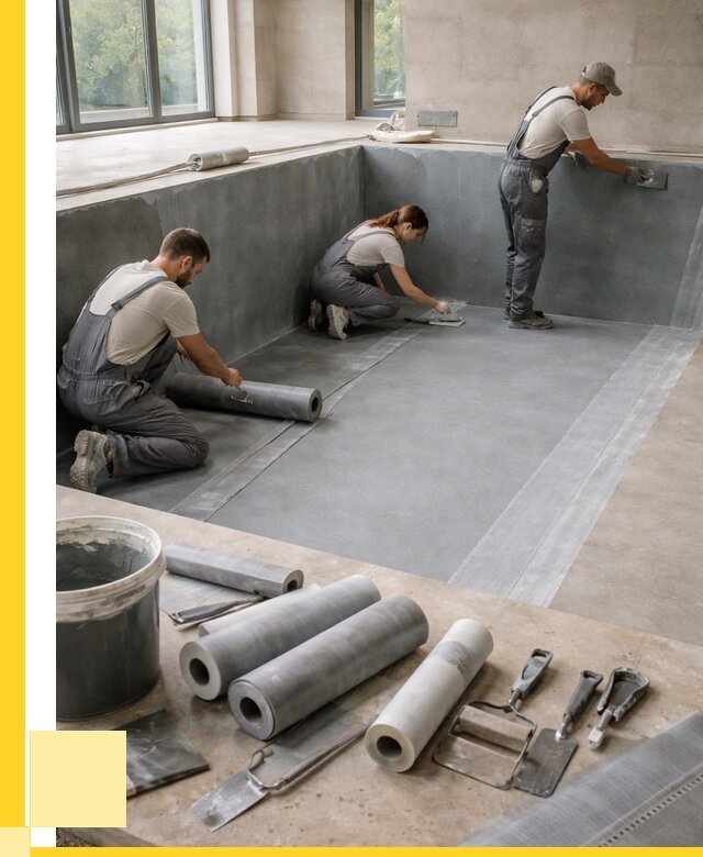 Гидроизоляция бассейнов в Ломоносове от 2049 р., ЭриданЛмн