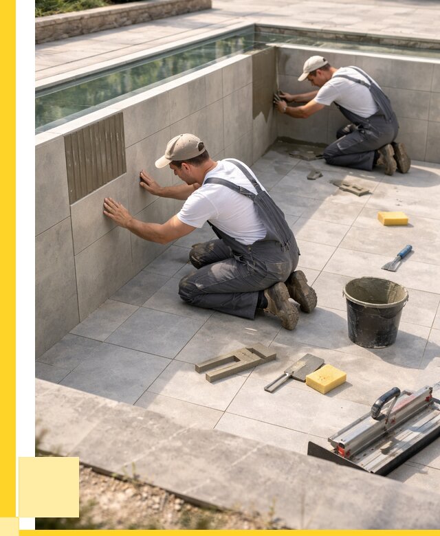 Облицовка бассейнов в Ломоносове от 4610 р. под ключ | ЭриданЛмн