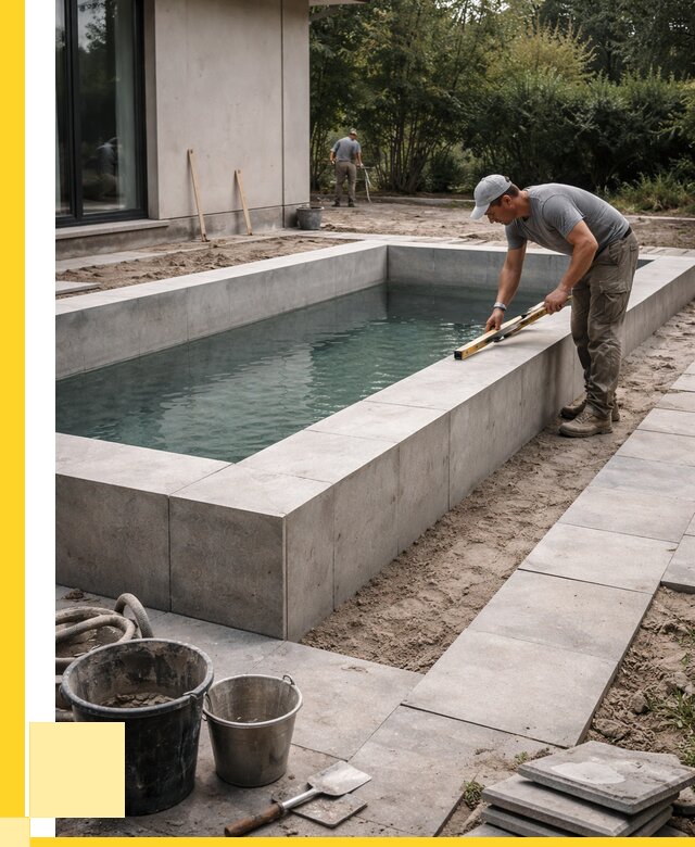 Строительство бетонного бассейна в Ломоносове от 1229400 р. | ЭриданЛмн