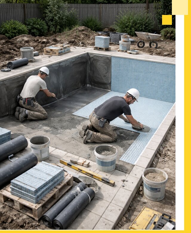 Проектирование и строительство стационарных бассейнов в Ломоносове