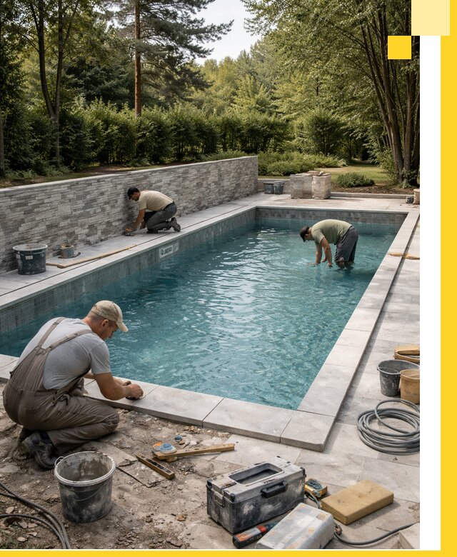 Проектирование и строительство частных бассейнов в Ломоносове