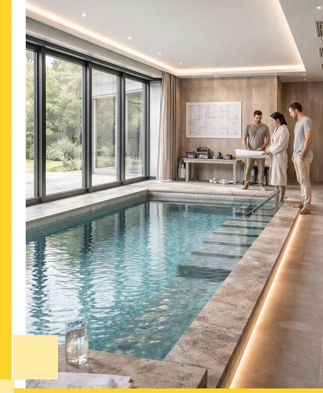 Закрытые бассейны под ключ в Ломоносове от 2561250 р. | ЭриданЛмн