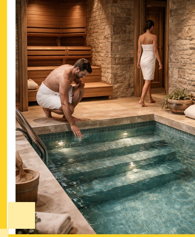 Сауна с бассейном под ключ в Ломоносове от 122940 р., ЭриданЛмн