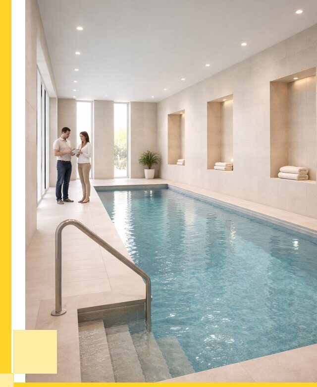 Бассейны в помещении под ключ в Ломоносове от 1536750 р. | ЭриданЛмн