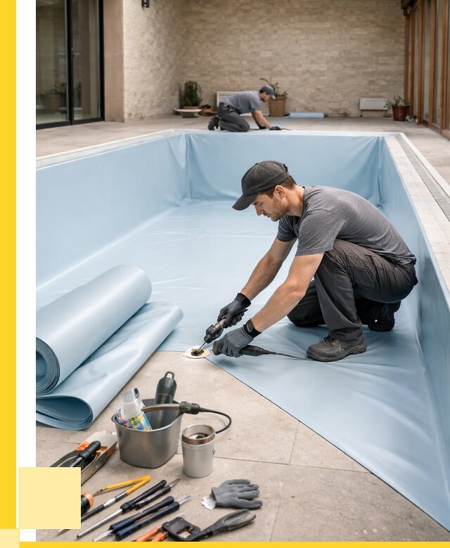 Пленка ПВХ для бассейнов в Ломоносове от 2561 р. | ЭриданЛмн