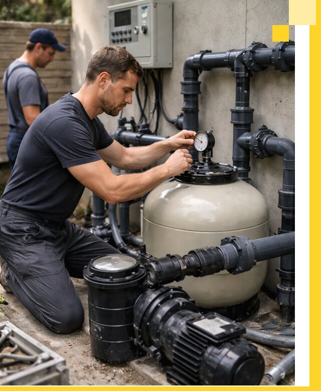 Поставка и монтаж фильтровального оборудования для бассейнов в Ломоносове