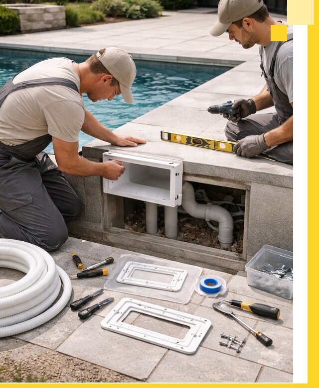 Поставка и установка скиммеров для бассейнов в Ломоносове