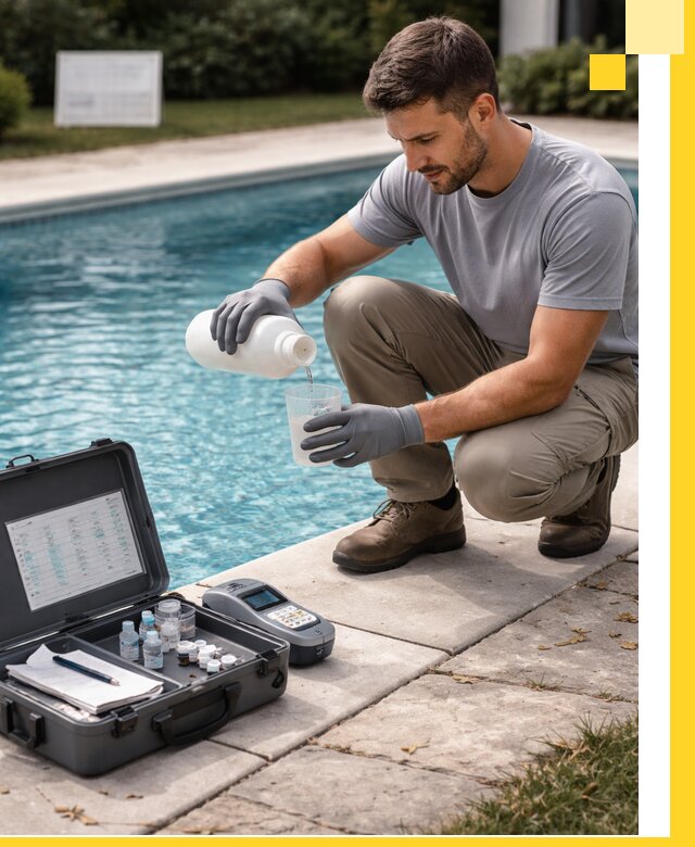 Профессиональная дезинфекция воды в бассейне в Ломоносове