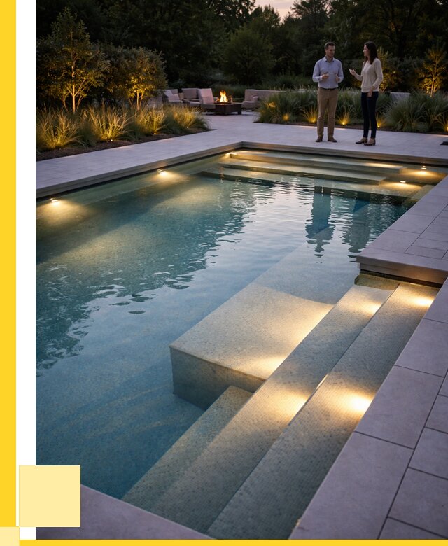 Освещение бассейнов в Ломоносове под ключ от 25613 р. | ЭриданЛмн