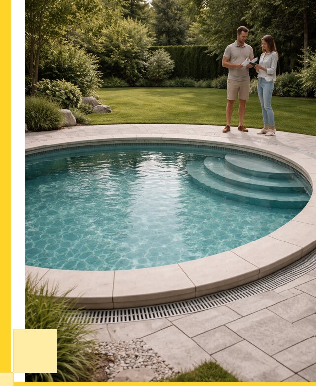 Круглые каркасные бассейны купить в Ломоносове от 256125 р. | ЭриданЛмн