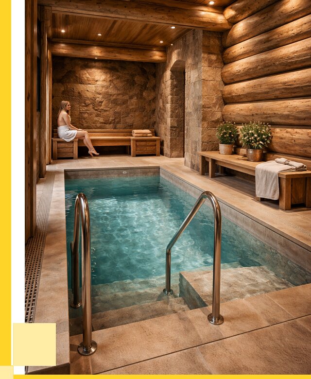 Аренда бани с бассейном в Ломоносове от 1536750 р. | ЭриданЛмн