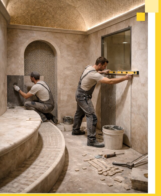 Проектирование и строительство саун с хамамом под ключ в Ломоносове