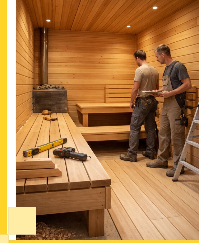 Отделка бань и саун в Ломоносове по цене от 4610 р. | ЭриданЛмн