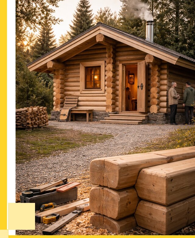 Строительство бань и комплексов в Ломоносове от 461025 р.| ЭриданЛмн