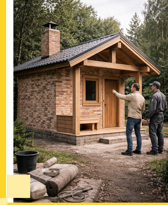 Кирпичные бани и печи в Ломоносове от 358575 р. | ЭриданЛмн