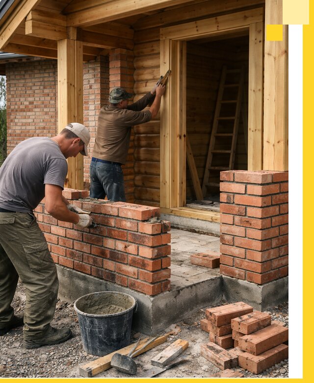 Строительство кирпичных бань под ключ в Ломоносове с гарантией качества