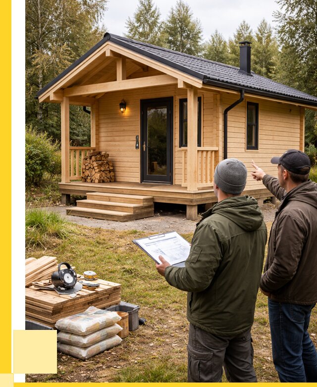 Каркасные бани под ключ в Ломоносове от 307350 р. | ЭриданЛмн