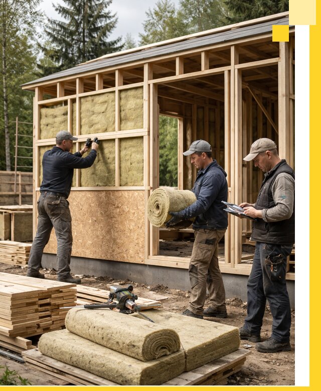 Проектирование и строительство каркасных бань в Ломоносове под ключ