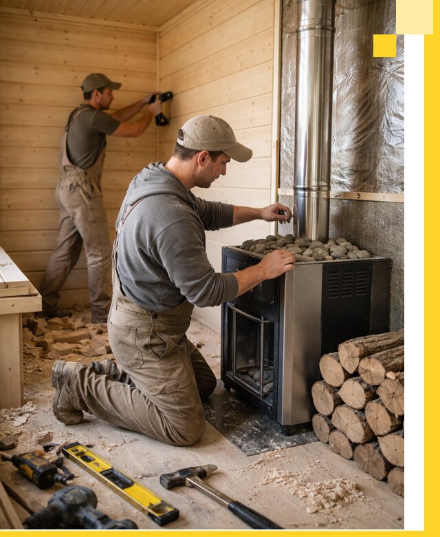 Строительство деревянных бань под ключ в Ломоносове проекты и монтаж