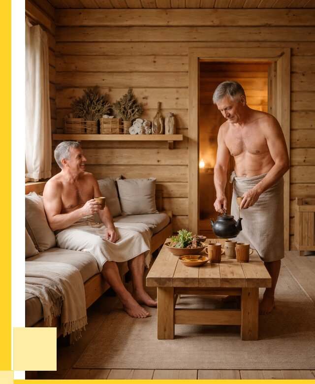 Бани с комнатой отдыха под ключ в Ломоносове от 461025 р. | ЭриданЛмн