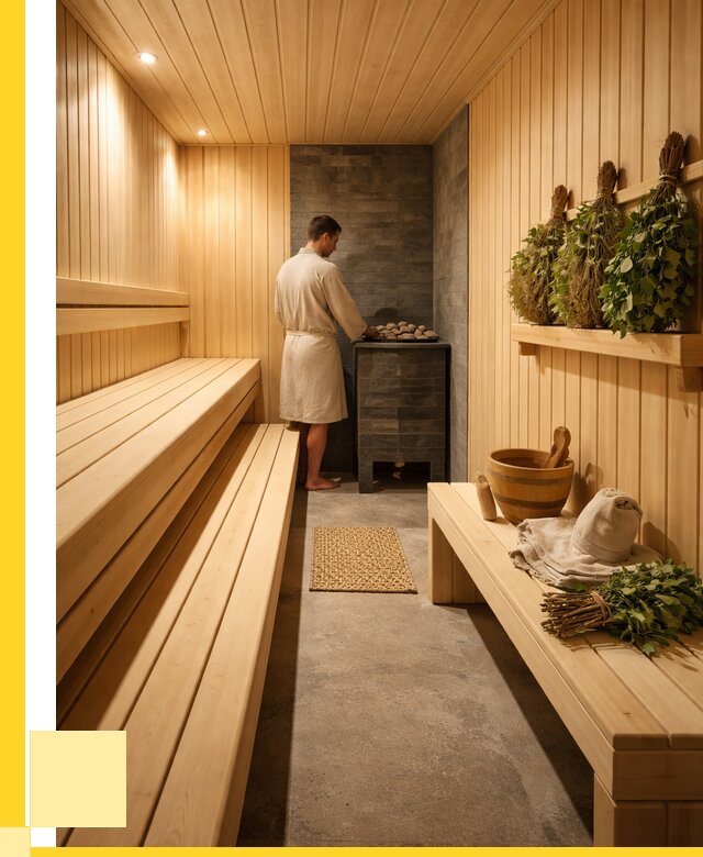 Отделка парной под ключ в Ломоносове от 358575 р. | ЭриданЛмн