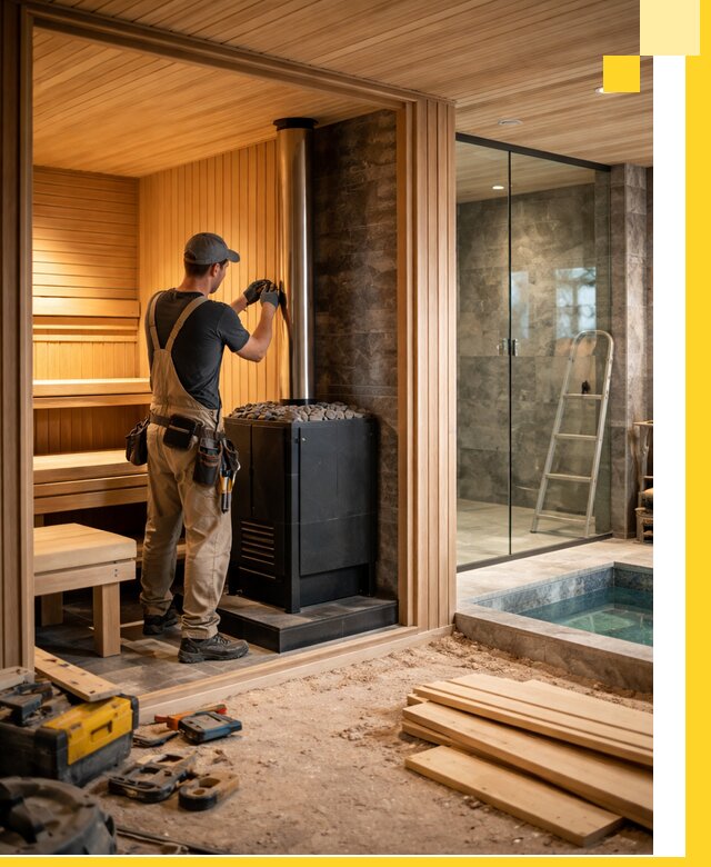 Полное строительство банных комплексов под ключ в Ломоносове