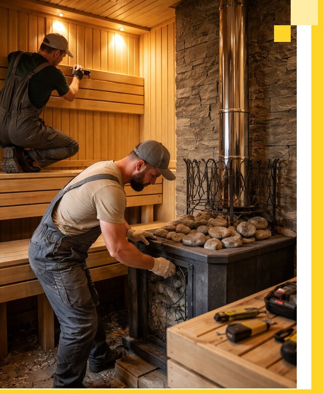 Комплексный дизайн бань, саун и зон отдыха в Ломоносове